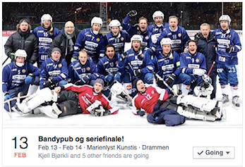 Bandyfest og Seriefinale i Bandy